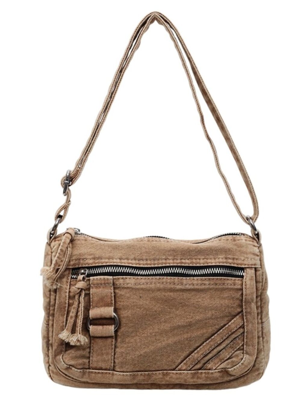 Denim Crossbody Bags for Women Small Jean Purse Casual Denim Shoulder Bag